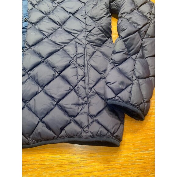 Hackman Mens Quilted Down Jacket With Snap Buttons & Collar - Picture 3 of 6